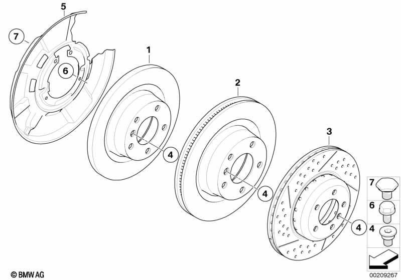 ДИСК ТОРМОЗНОЙ ЗД.. Е81/87