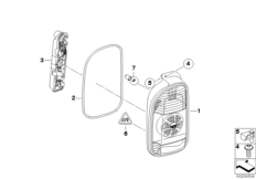 Блок задних фонарей
