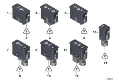 ГНЕЗДО USB/AUX-IN