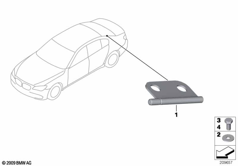Распорки заднего стекла