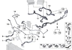 Водяные шланги сист.охл. наддув.воздуха
