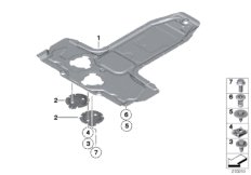 Облицовка днища кузова Пд