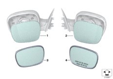 Стекло зеркала (S430A)