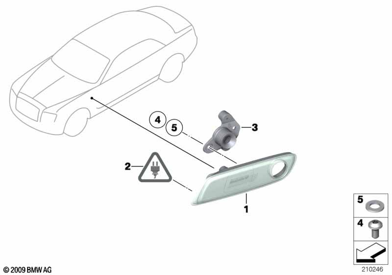 Габаритный фонарь