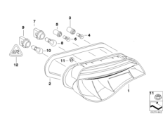 Блок задних фонарей