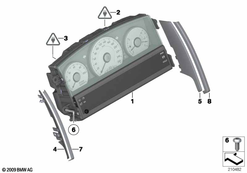 комбинация приборов