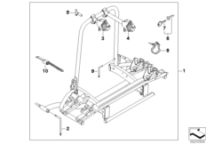 Задний кронштейн