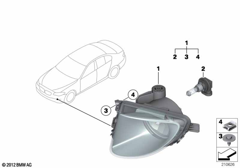 фары противотуманные