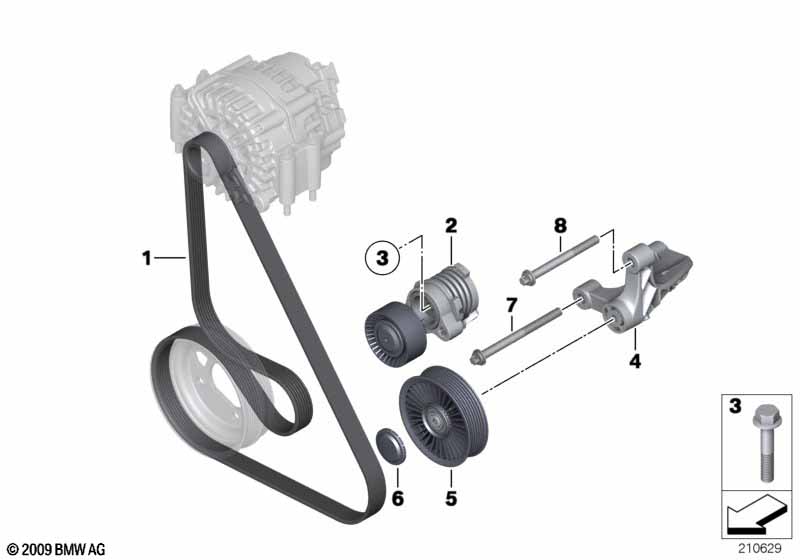 Болт с шестигранной головкой