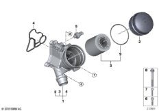 Смазочная система-масляный фильтр
