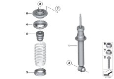 Дополнит.детали амортизац.стойки Зд