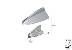 Детали антенны на крыше