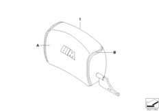 Подголовник Individual CAK пер.сиденья