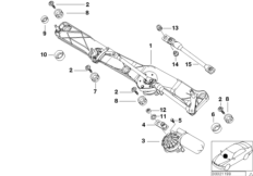 Детали стеклоочистителя
