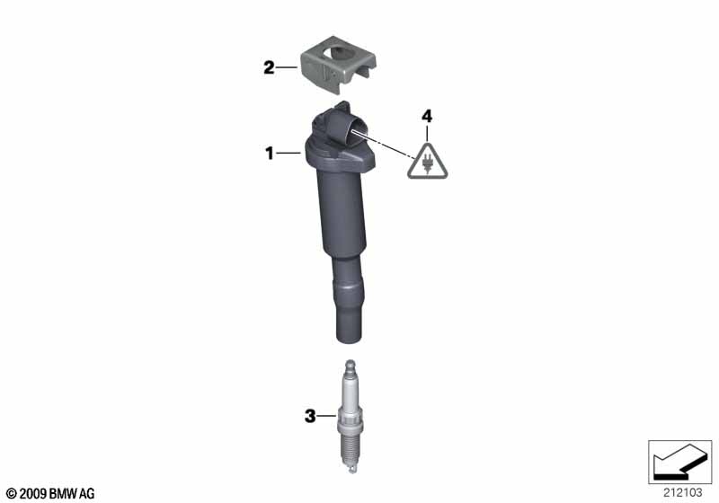Катушка зажигания/свеча зажигания