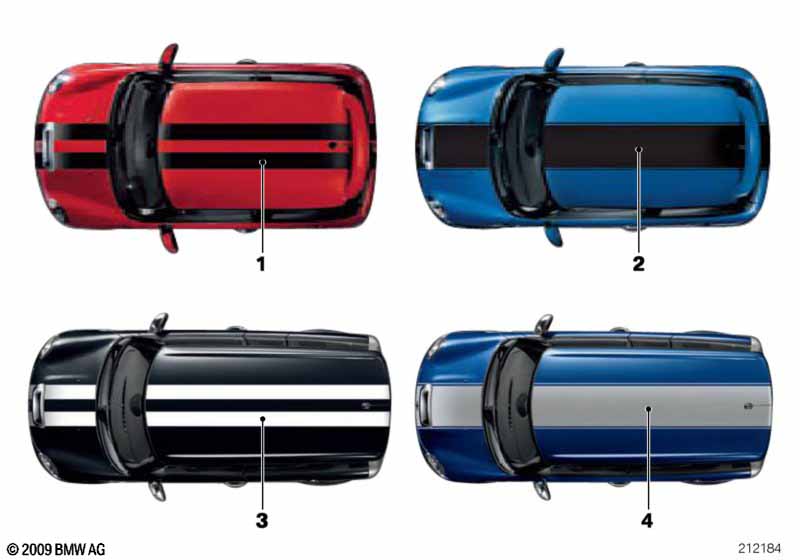 Viper and racing stripes