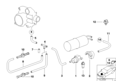 Клапан вент.топл.бака/клапан прим.возд.