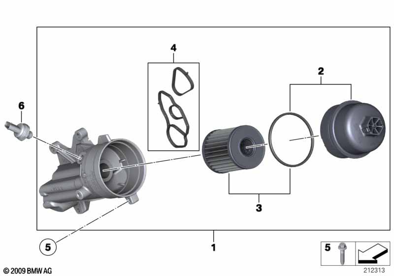 Смазочная система-масляный фильтр