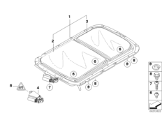 Панорамная крыша с электроприводом