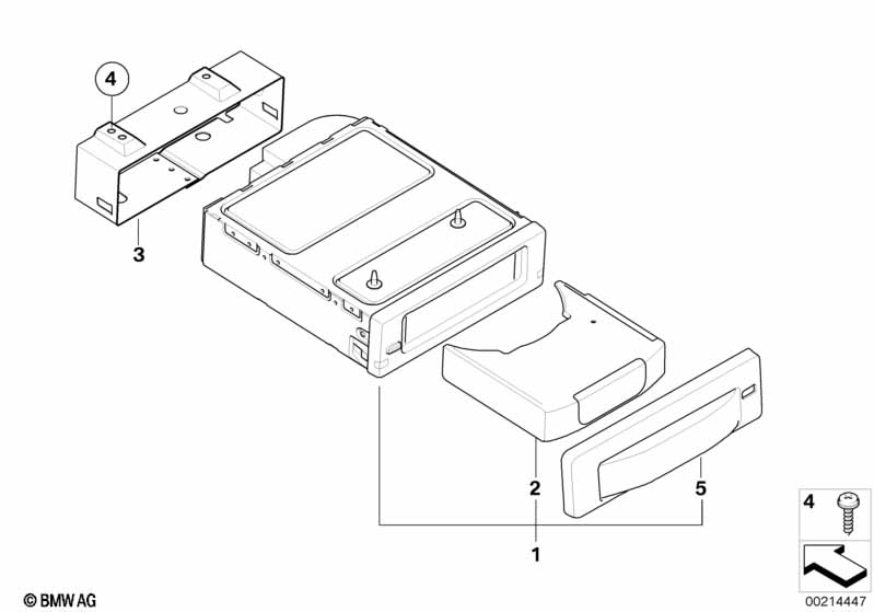 CD-чейнджер / кронштейн
