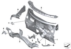 Детали щитка передка