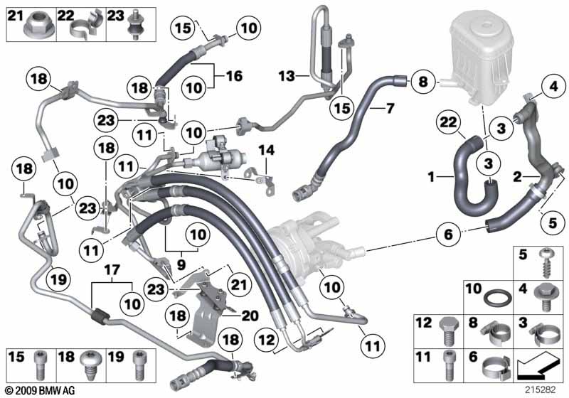 Трубопр.гидроус.рул.упр./Dynamic Drive
