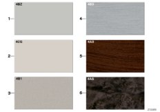 Стр.с образцами, декоративные планки