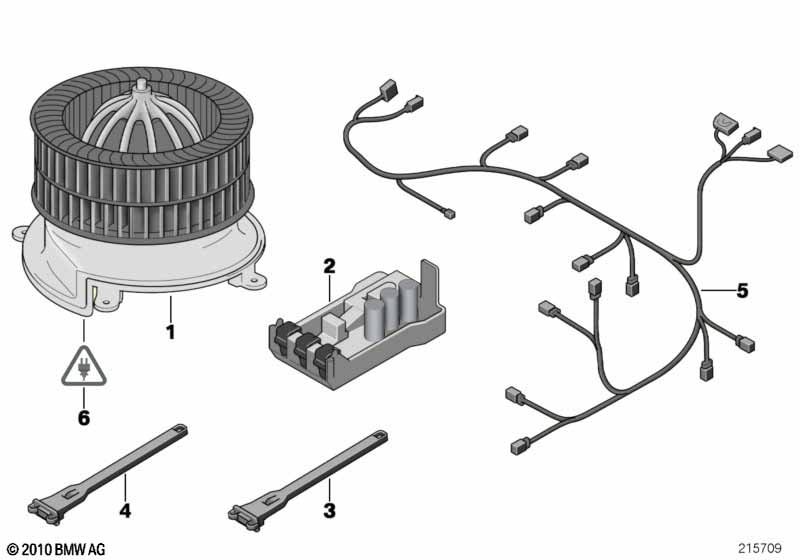 Электр. детали авт. климат-контроля
