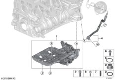 Вакуумный насос с трубопроводом