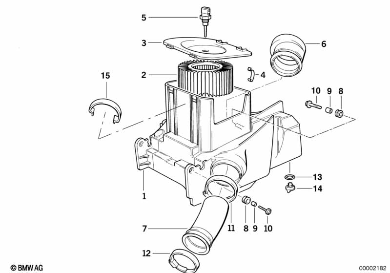 Глушитель шума всасыв./сменн.эл.фильтра