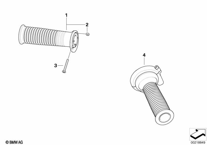 Ручки руля без подогрева