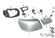 Блок задних фонарей