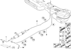 Топливопроводы/элементы крепления