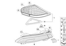 Блок задних фонарей LCI