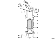 Смазочная система-масляный фильтр