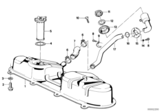 Топливный бак/дополнительные элементы