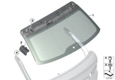 Багажная дверь/заднее стекло