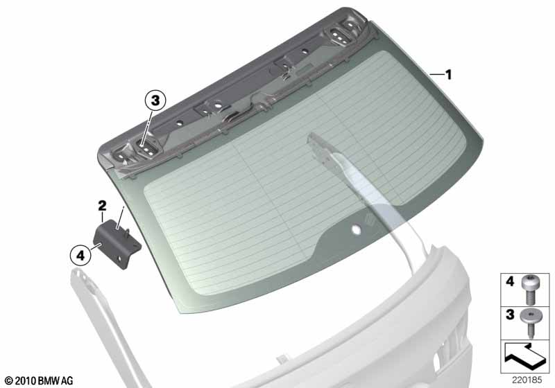 Багажная дверь/заднее стекло