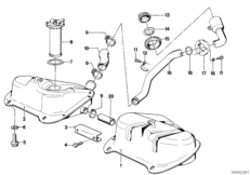 Топливный бак/дополнительные элементы