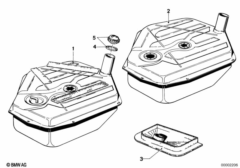 Топливный бак/дополнительные элементы