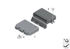 Сигнализация авар.сближен.при парк.(PDC)