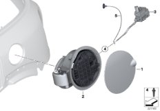 Заслонка заливного отверстия