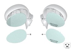 Стекло зеркала (S430A)