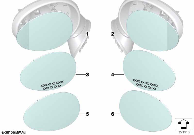 стекло зеркала