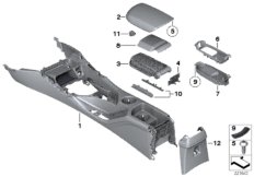Доосн.подлокотником в центр.консоли