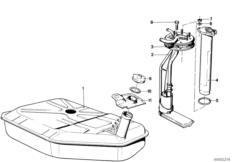 Топливный бак/система подачи топлива