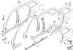 боковой каркас