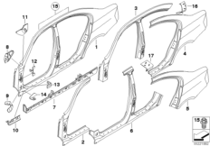 боковой каркас