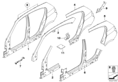боковой каркас