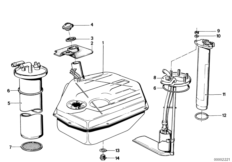 Топливный бак/система подачи топлива